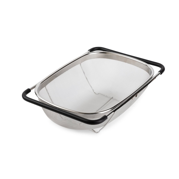 Over The Sink SS Mesh Colander With Expandable Handles - SS/ONX